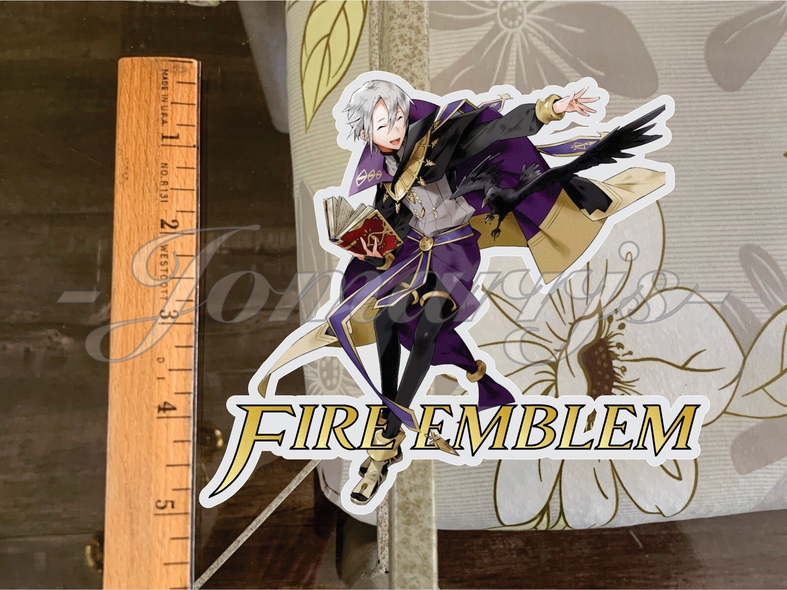 Fire Emblem – Anime Henry Fire Emblem Logo Custom Colored Sticker Vinyl Decal