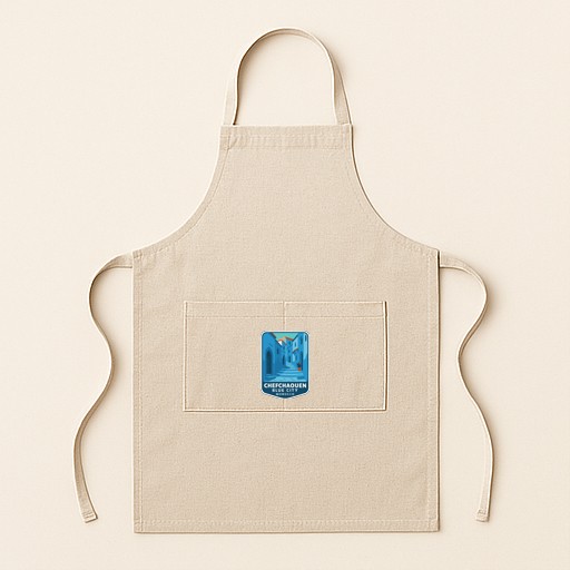 Chefchaouen Blue City Morocco Iron On Heat Transfer Vinyl HTV Die-Cut Symbolic