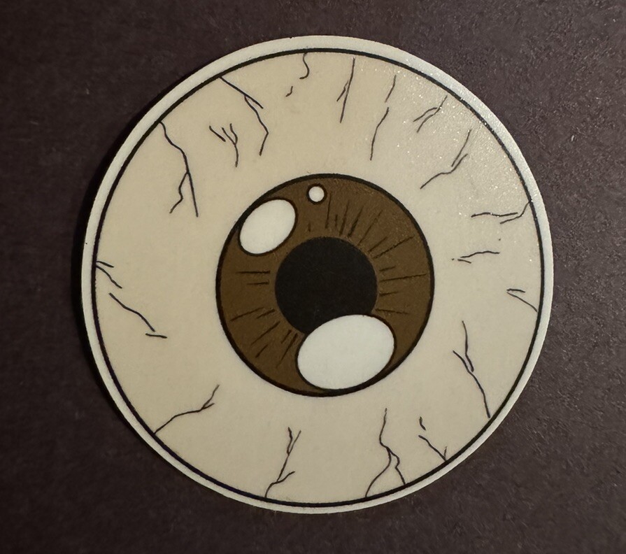 High Quality Vinyl Eyeball Stickers