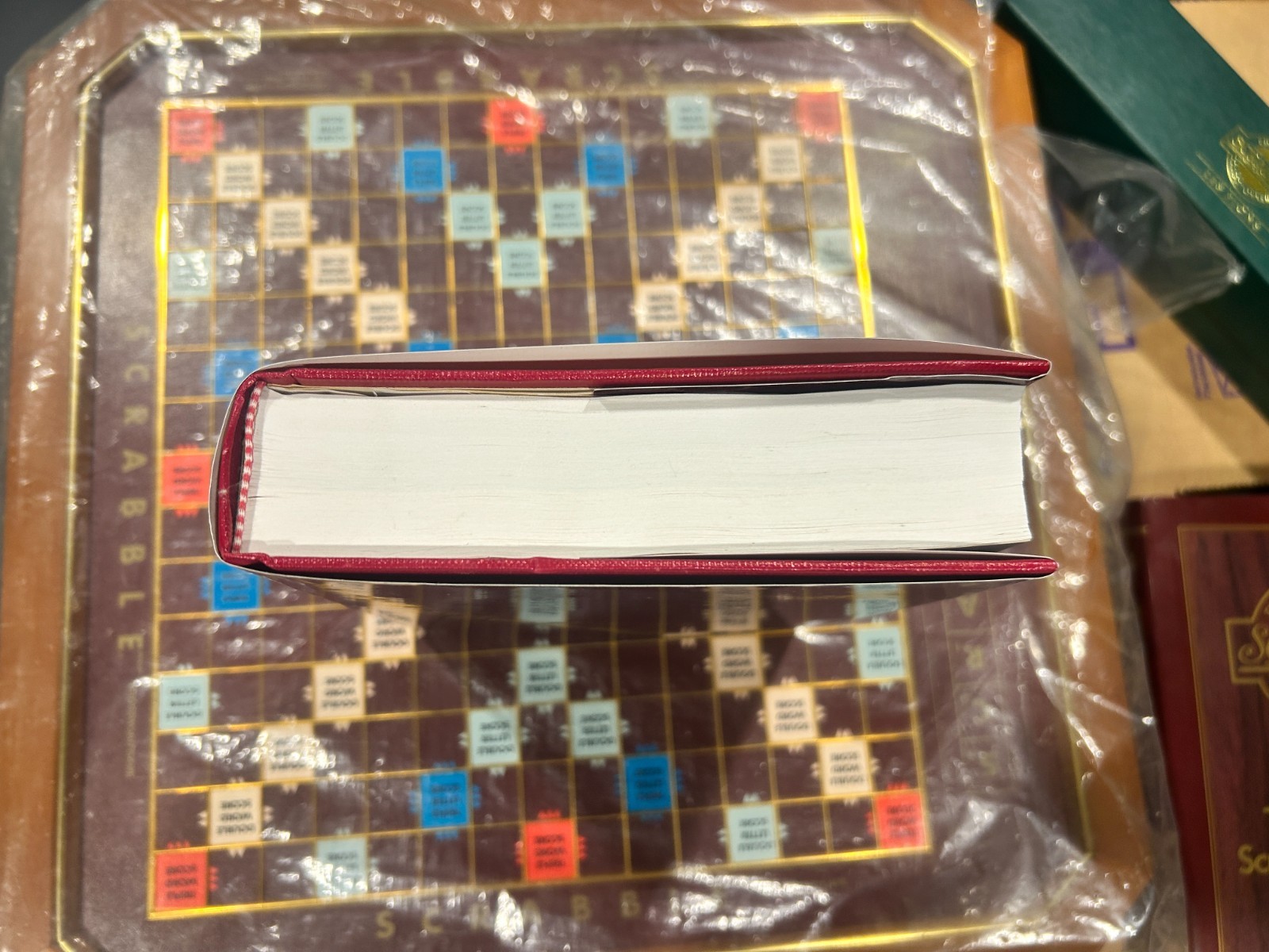 Franklin Mint Luxury Scrabble Edition Dictionary