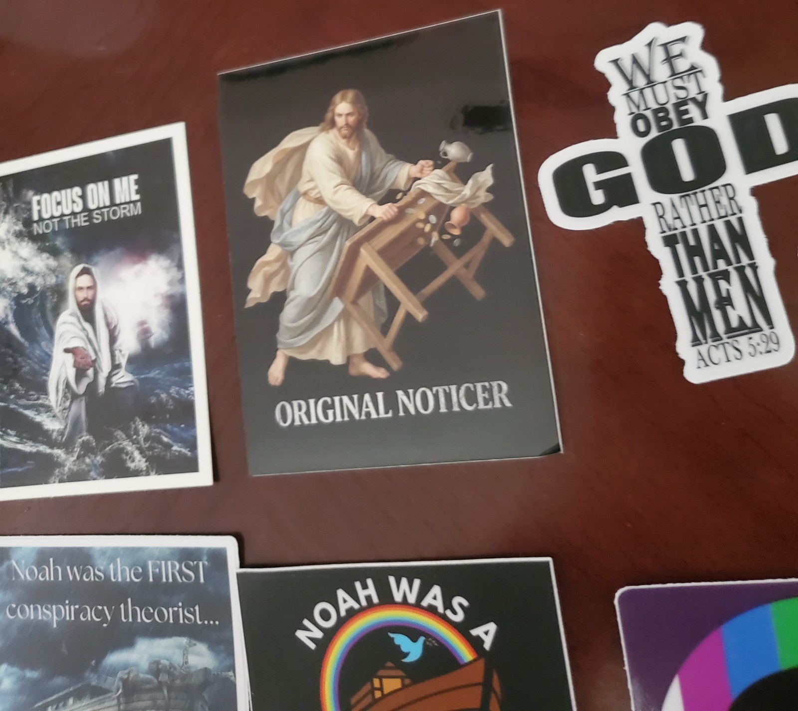 JESUS PRO PEACE ✌️ ANTI WAR STICKER **5** WARRANTY