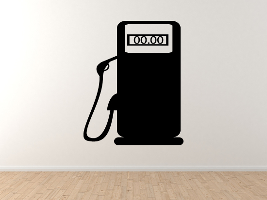 Industrial #4 – Gas Pump Dispenser Station Petrol Bowser – Vinyl Wall Decal Art
