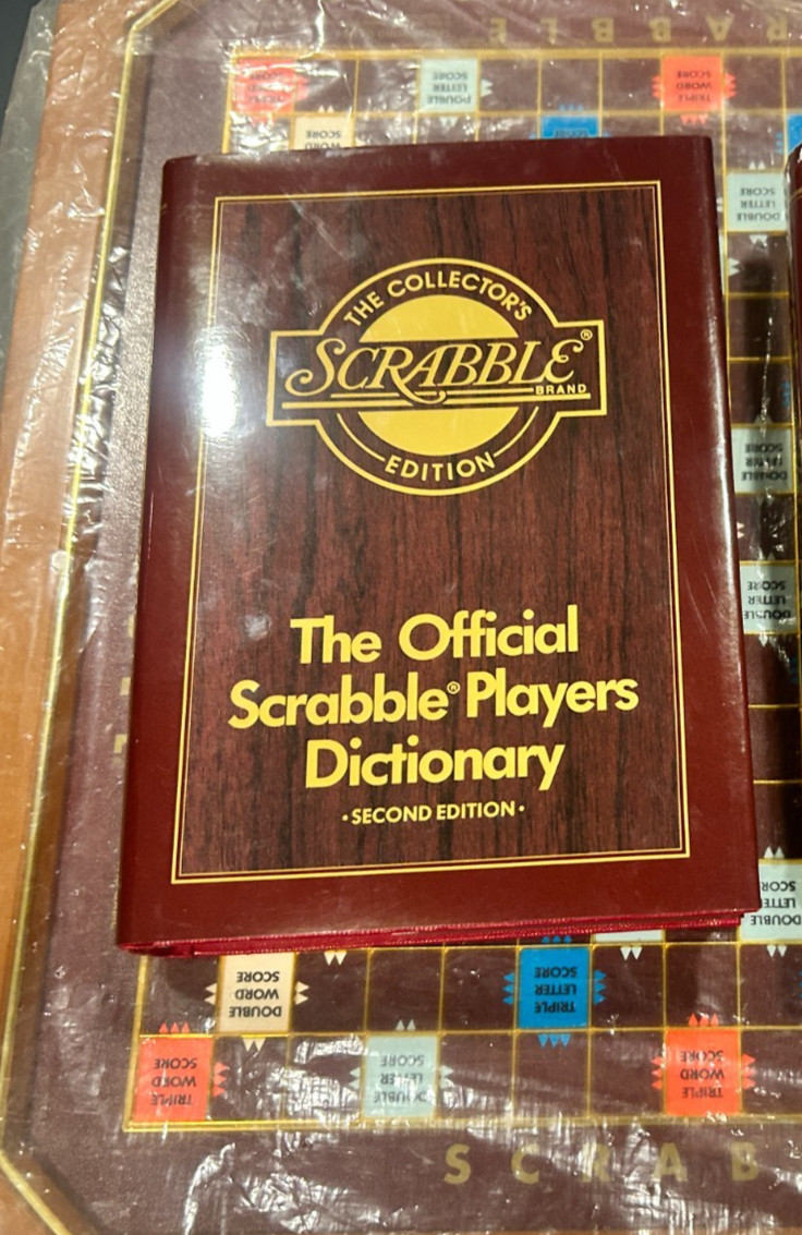 Franklin Mint Luxury Scrabble Edition Dictionary