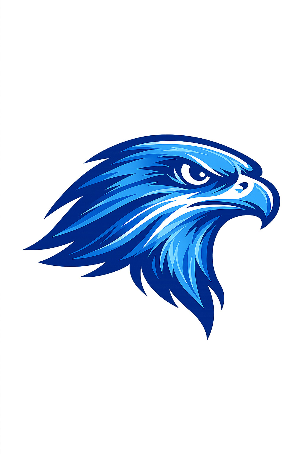 STICKER the infamous «blue Falcon» BF Army Navy Air Force USMC military USA