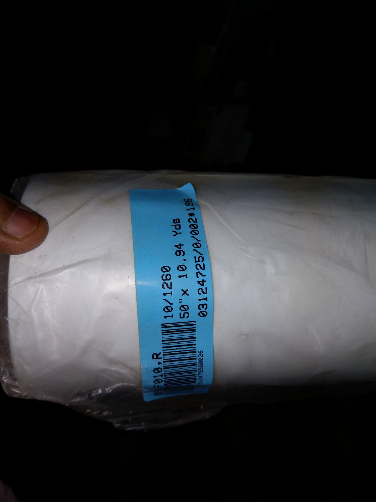 Oracal 8500-010 White Wrap Vinyl Translucent Calendered Film Size: 50″X10.94 Yds