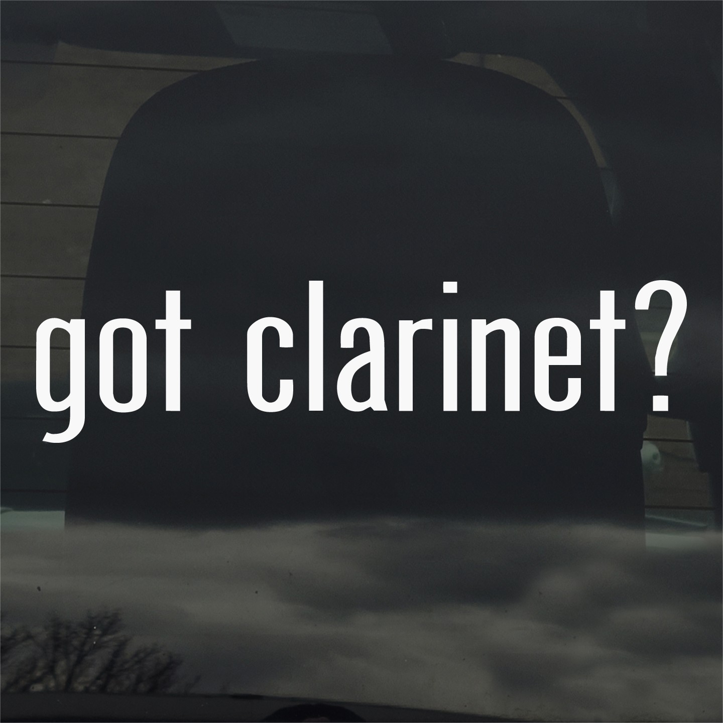 Got Clarinet? Vinyl Sticker Decal for Car Window Laptop Gifts & More