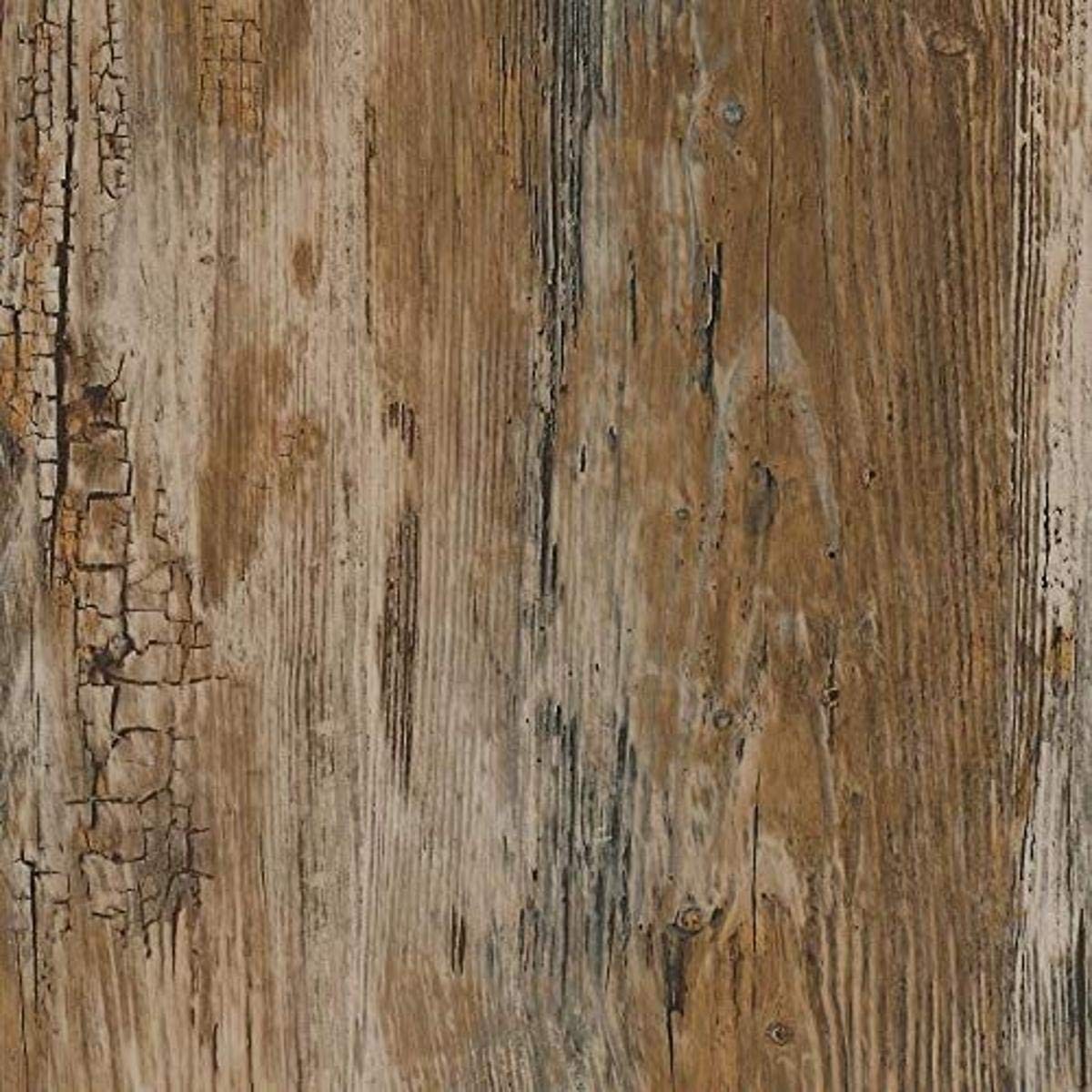 d-c-fix 346-0478-4PKA Decorative Self Adhesive Film, Rustic Wood, 17″ x 78″ R…
