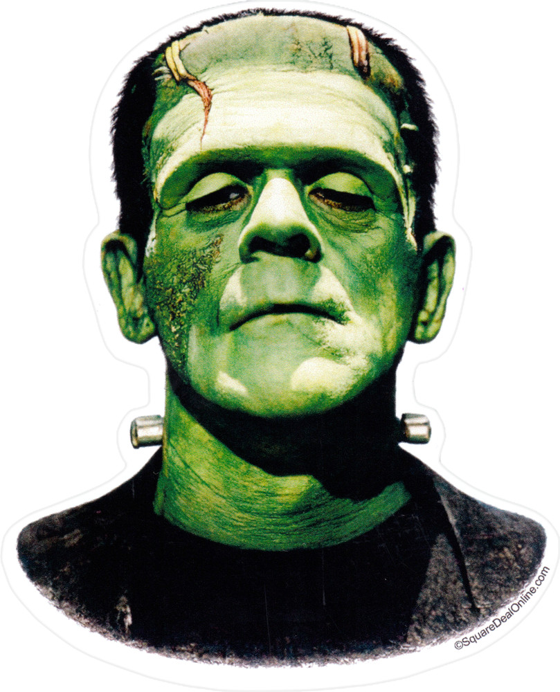 Sticker – Frankenstein’s Monster – Classic Horror Movie Halloween Goth