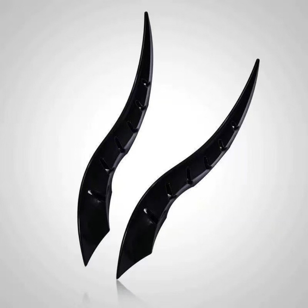 2Pcs Car Roof Decoration Car Roof Dragon Horn Modification Personality Universal