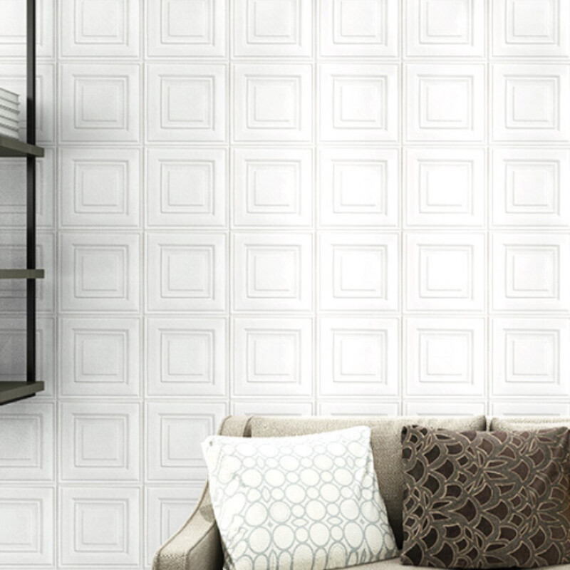 3D Wall Sticker Self Adhesive Wallpaper Waterproof Room Ceiling Foam Panel Decor