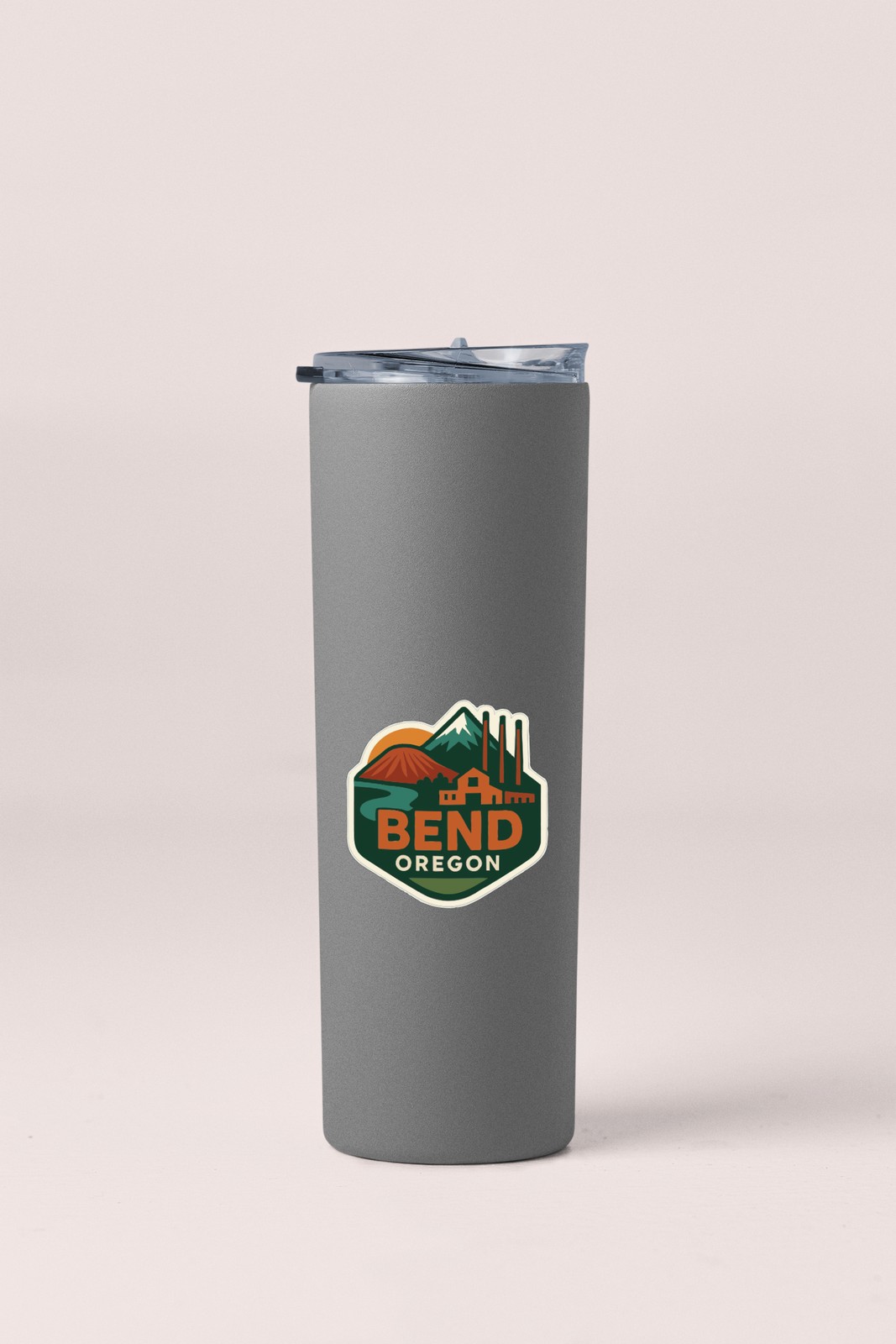 Bend Sticker Decal Vinyl Die-Cut City Skyline Landmark Design