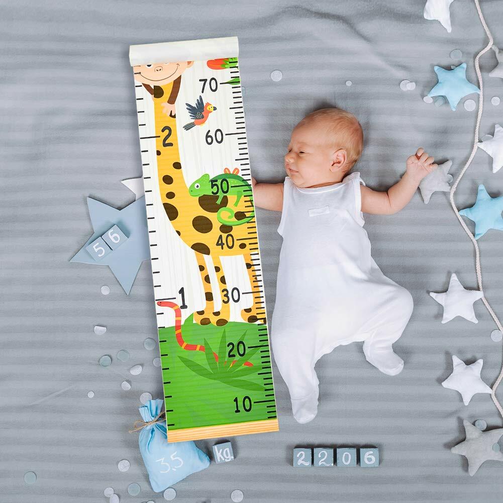 Kids Growth Chart Height Chart For Child Height Measurement Wall Hanging Rulers