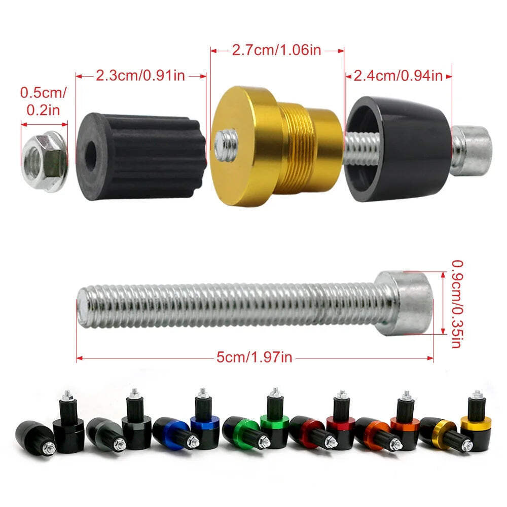 For Yamaha YZF R1 YZF R6 YZF R125 YZFR15 R25 YZF R3 7/8″ Motorcycle Universal Ha