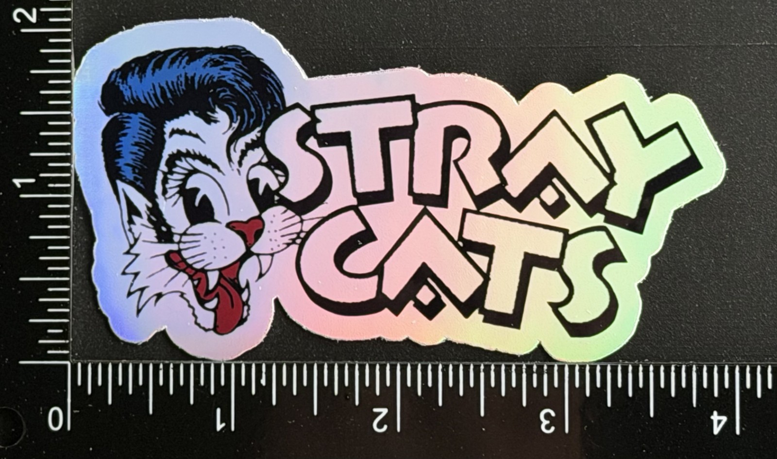 Stray Cats – Music/Band – Sticker – Holographic