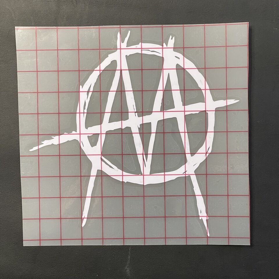 Ministry Car Decal Vinyl Band Logo Glossy Bumper Sticker Metal Industrial NIN