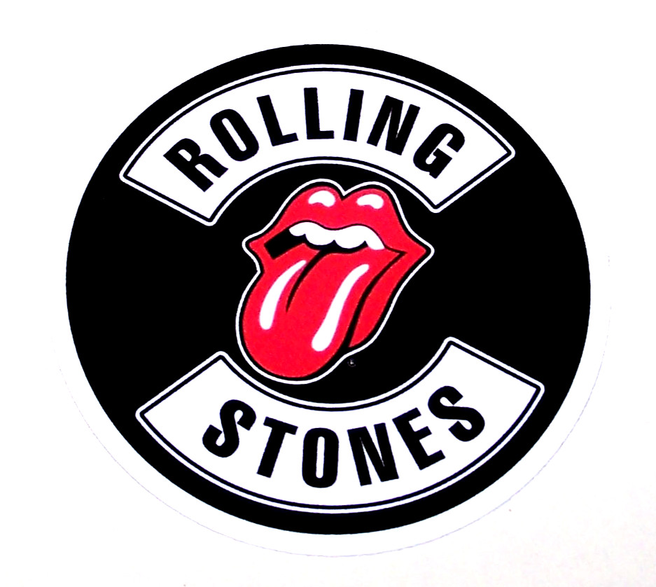 The Rolling Stones Mouth Logo Die Cut Large Sticker Decal Music Band Rock & Roll
