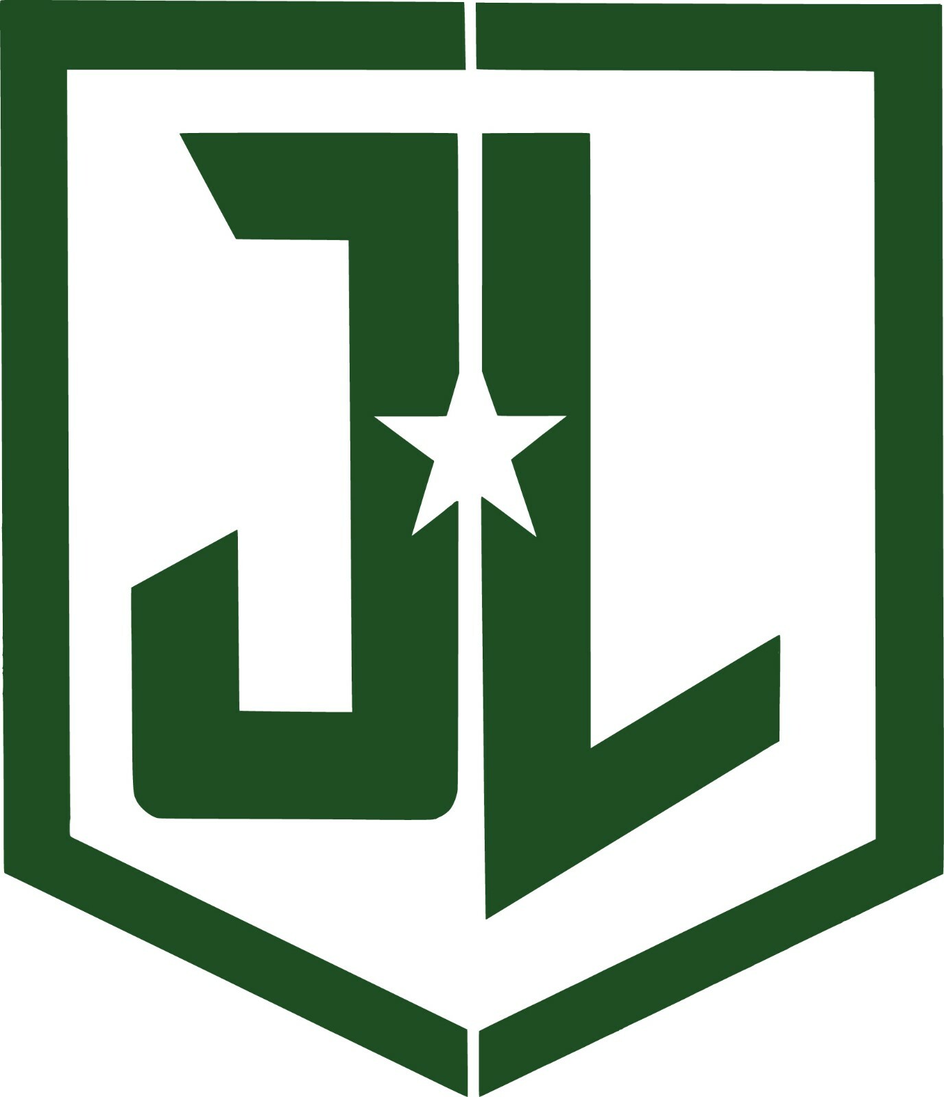 Justice League of America Vinyl Decal Choose Size & Color DC comics sticker