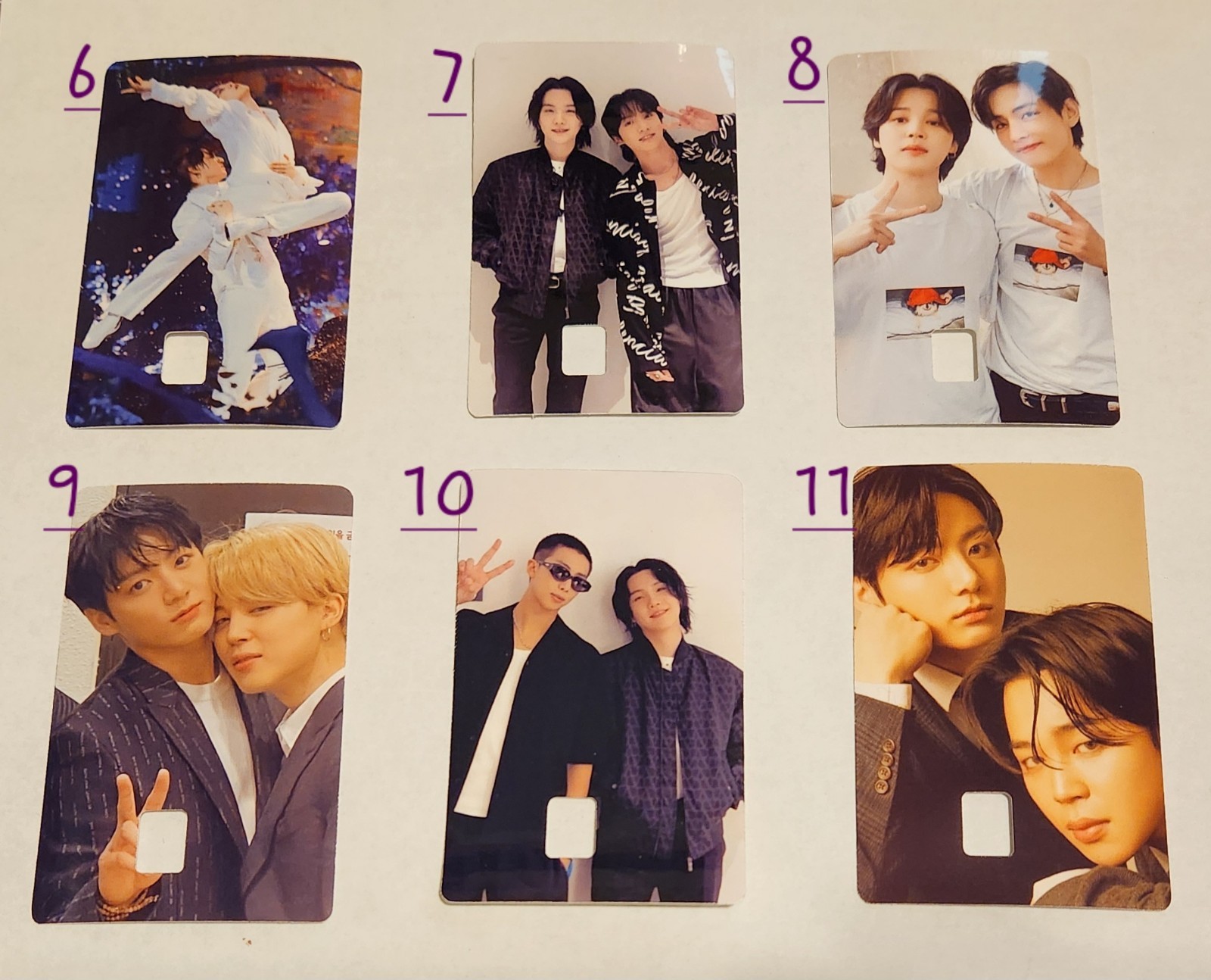BTS Ship Duo Card sticker
