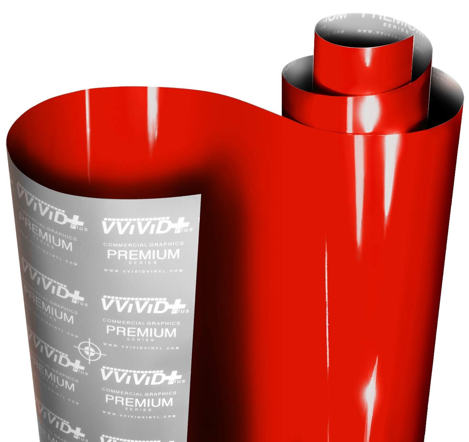 VViViD+ Ultra Gloss Racing Red Vinyl Car Wrap Premium Paint Replacement Film …