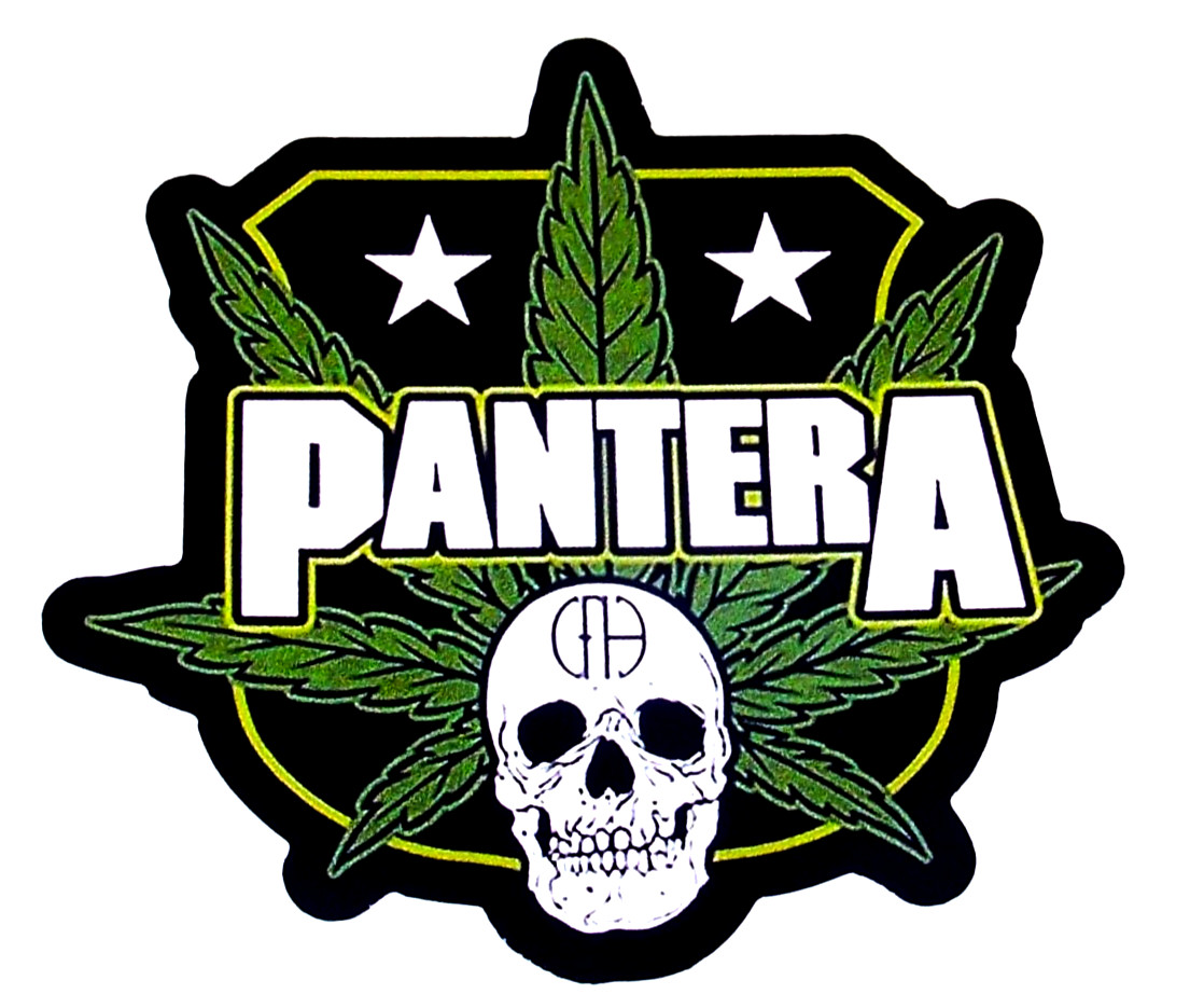 PANTERA – «Cowboys From Hell» LARGE Die Cut Sticker Decal Official Music Band