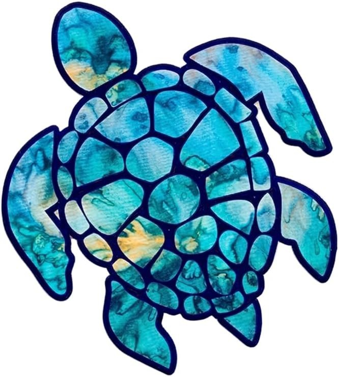 Ocean Sea Turtle Decal Waterproof Vinyl Sticker for Car Window Tumbler 5 H»