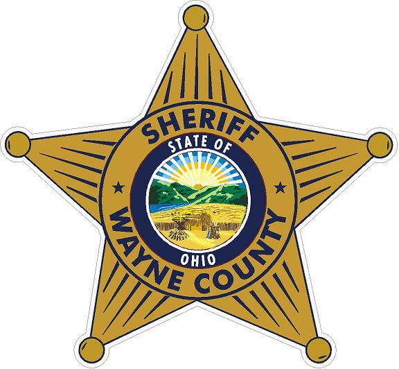 Ohio Wayne Co. Deputy Sheriff Badge Reflective Decal Police LEO County Trooper