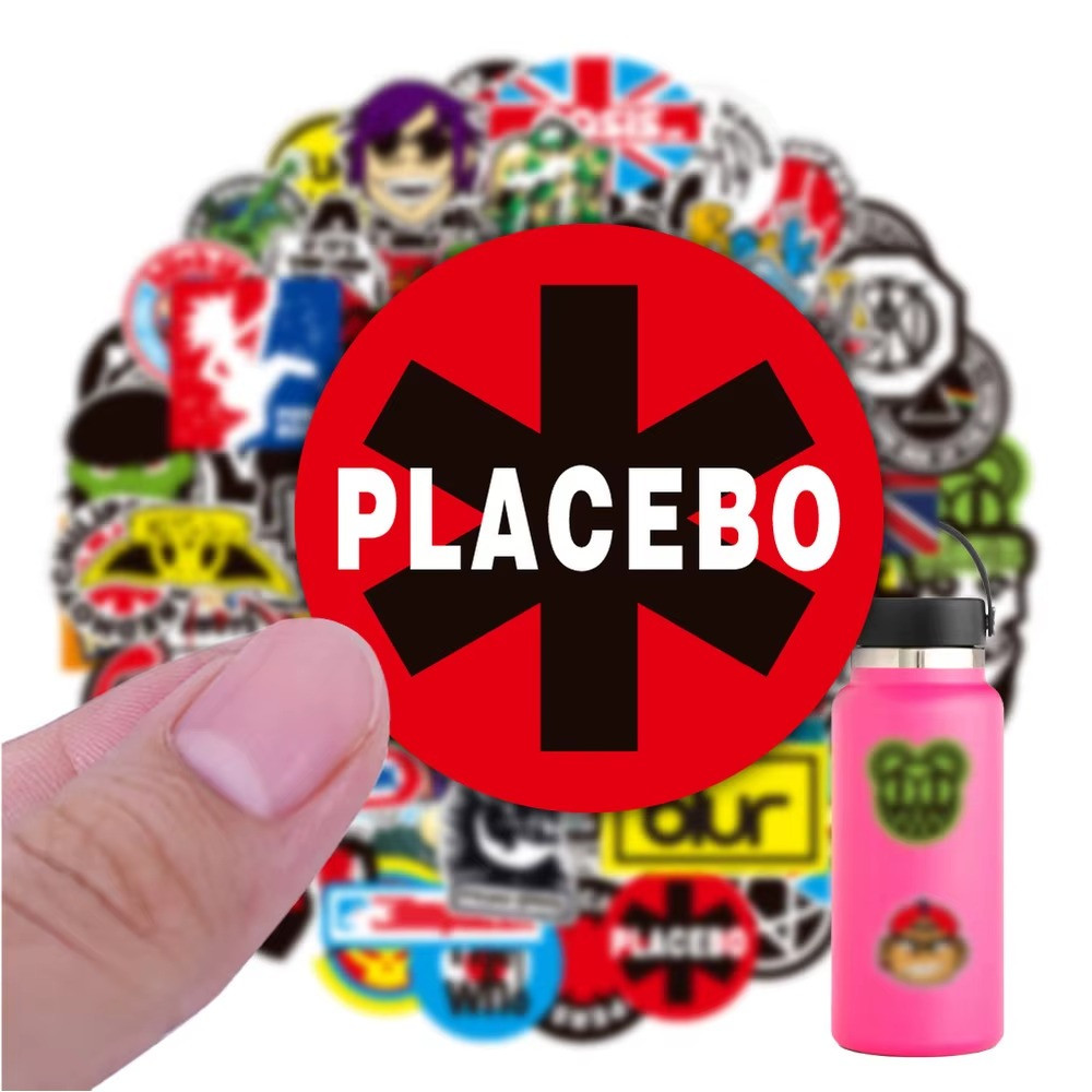 100PCS Rock Band Stickers Lot Punk Music Heavy Metal Bands Sticker Decal