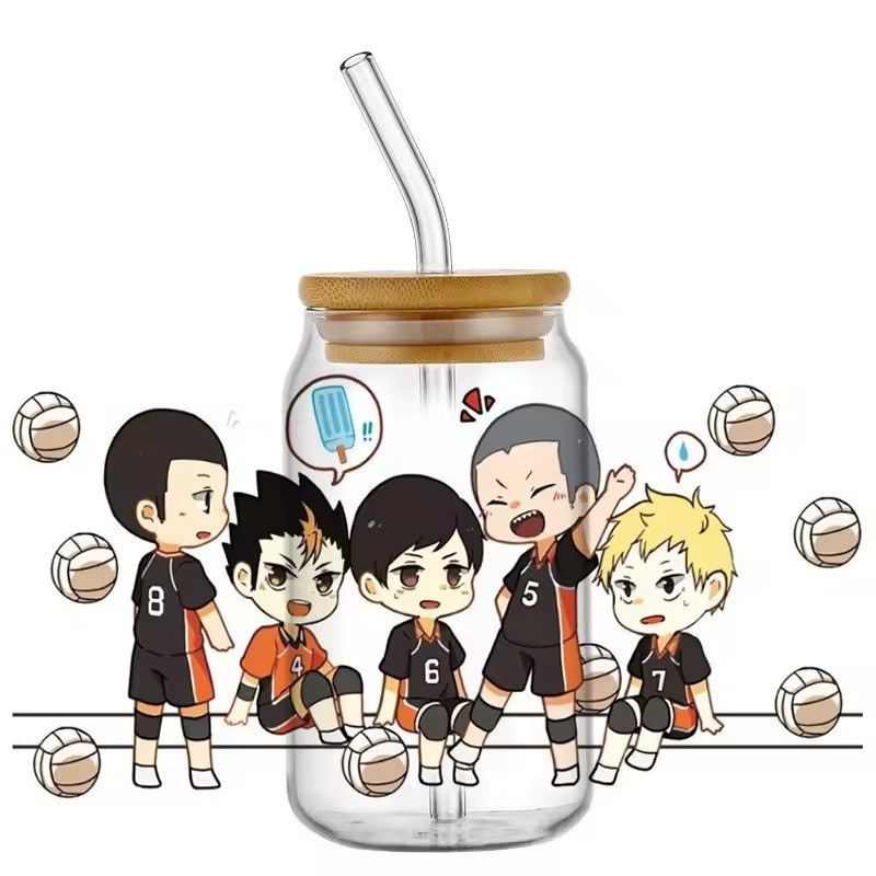 Volleyball Stickers – Waterproof Vinyl Decals for Laptop, Water Bottle
