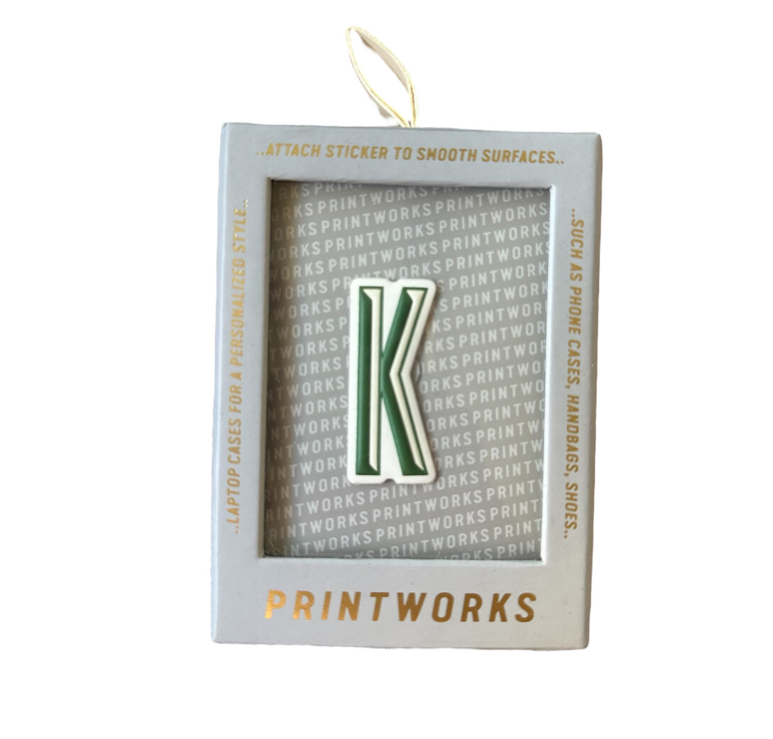 sticker monogram