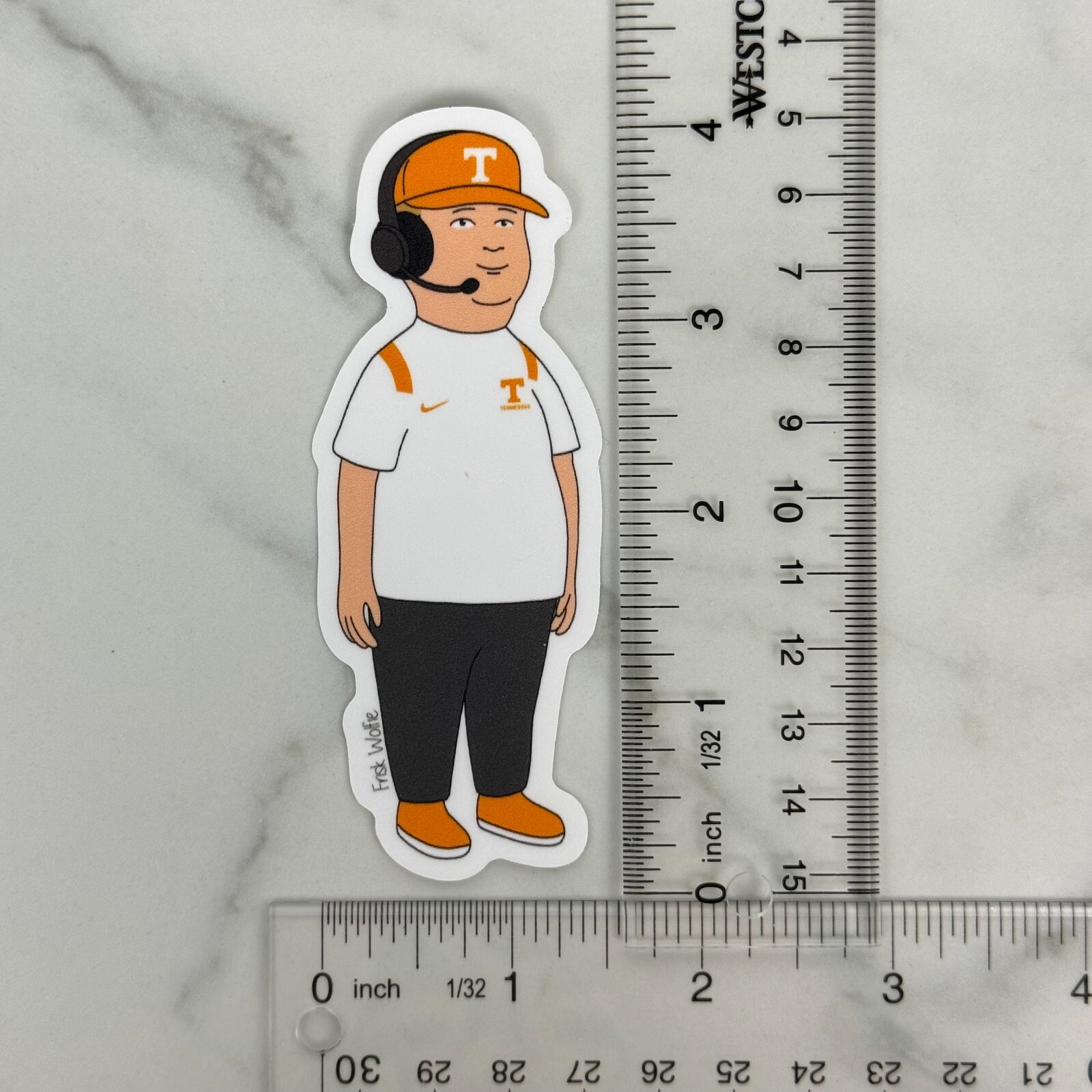 Bobby Heupel Sticker Tennessee Vols Volunteers Bobby Hill Josh Heupel Smokey