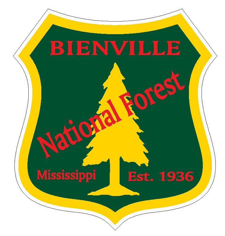 Bienville National Forest Sticker R3202 Mississippi YOU CHOOSE SIZE