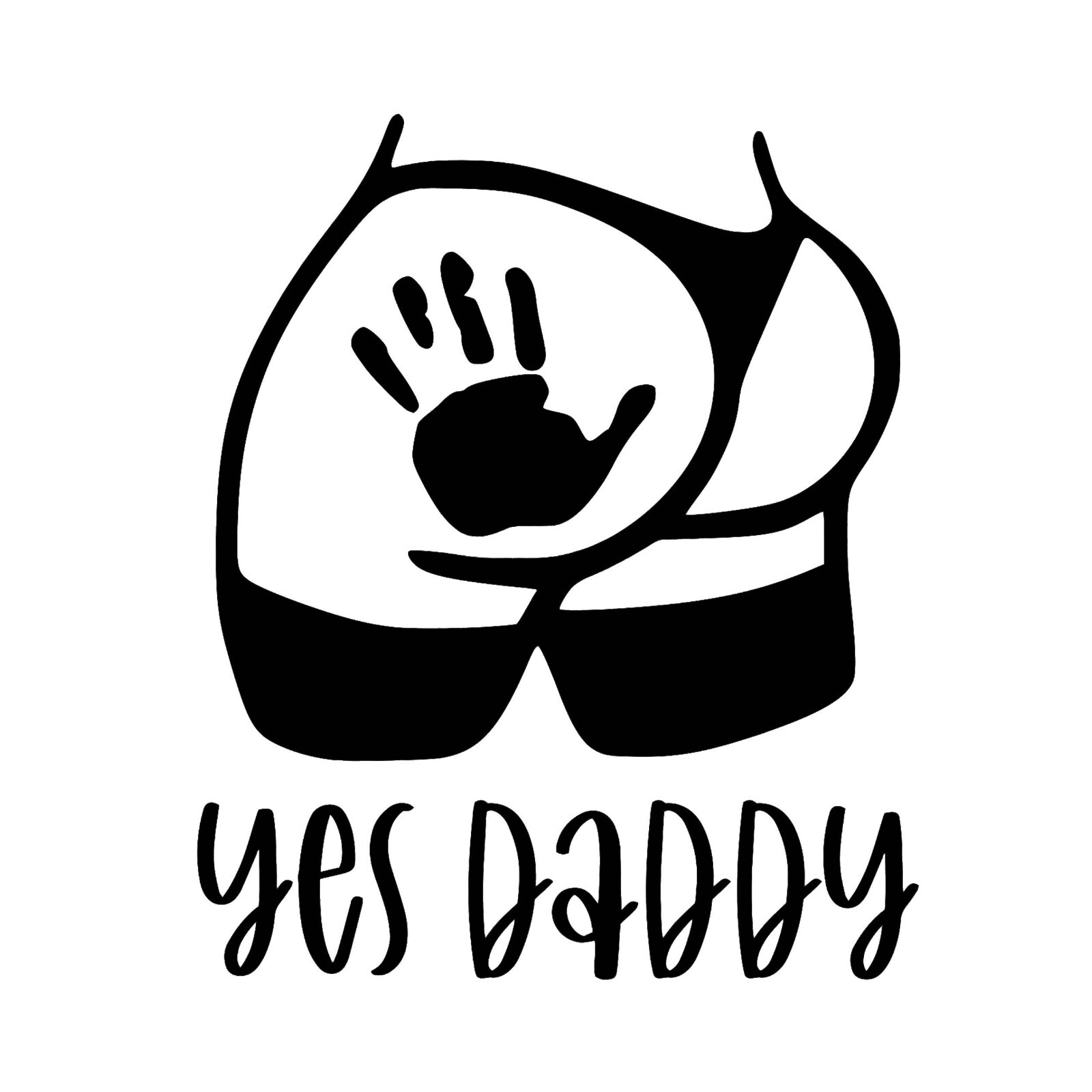 Vinyl Decal Car Truck Sticker Wall – Yes Daddy Spanking