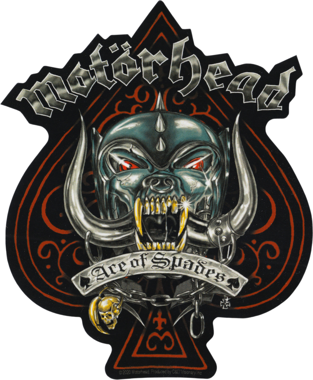 Sticker – Motorhead Ace of Spades Warpig Heavy Metal Rock Music Band Decal #5750