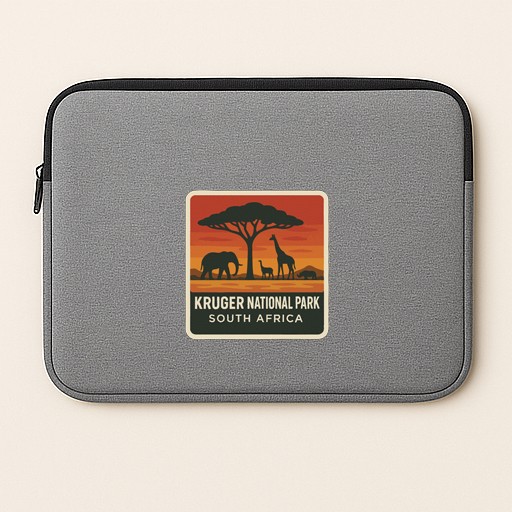 Kruger National Park South Africa Iron On Heat Transfer Vinyl HTV Symbolic