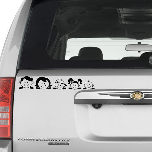 Peeping Family Decal Sticker for Macbook Laptop Car Window Truck SUV Wall Decor