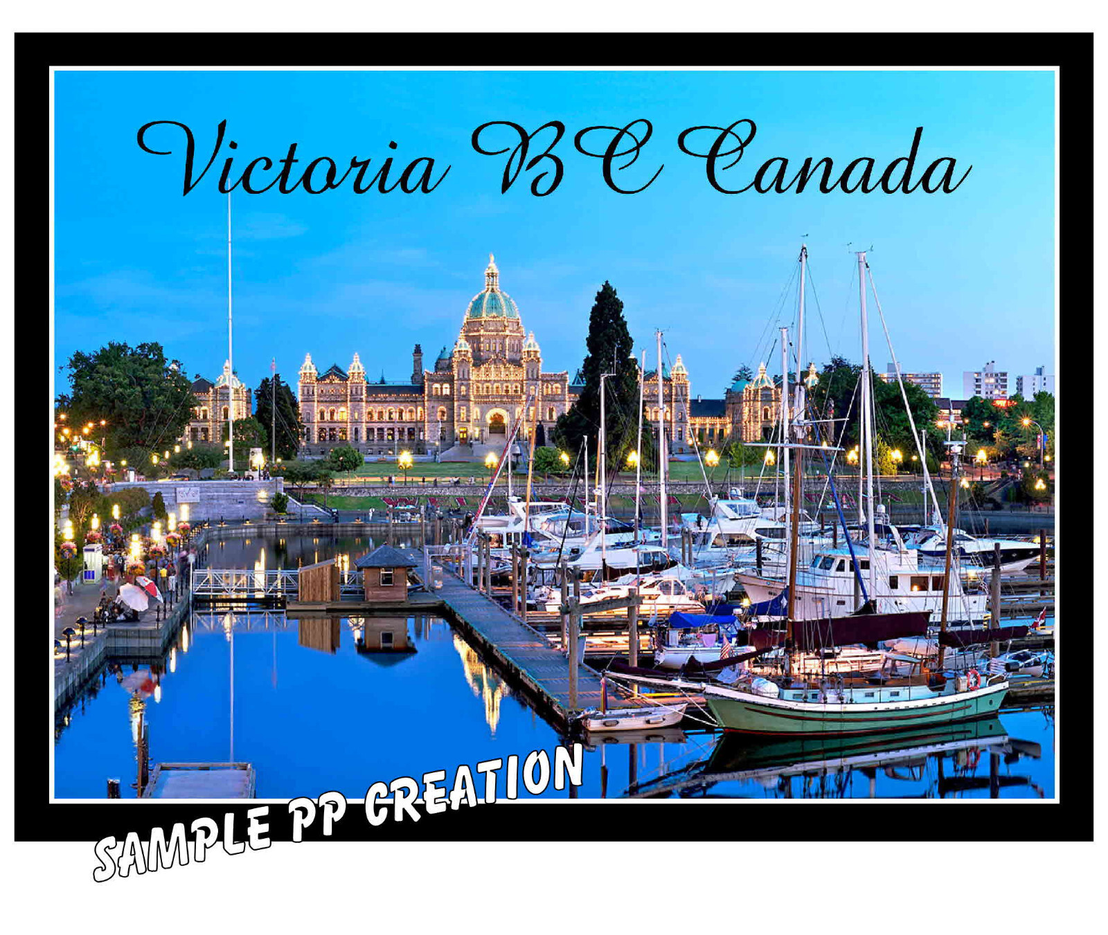 VICTORIA BC CANADA PHOTO FRIDGE MAGNET 4 X 3 inches TRAVEL