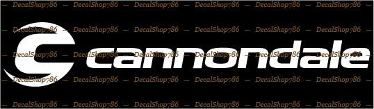Cannondale Bikes – Outdoor Sports-Bicycles – Vinyl Die-Cut Peel N’ Stick Decals