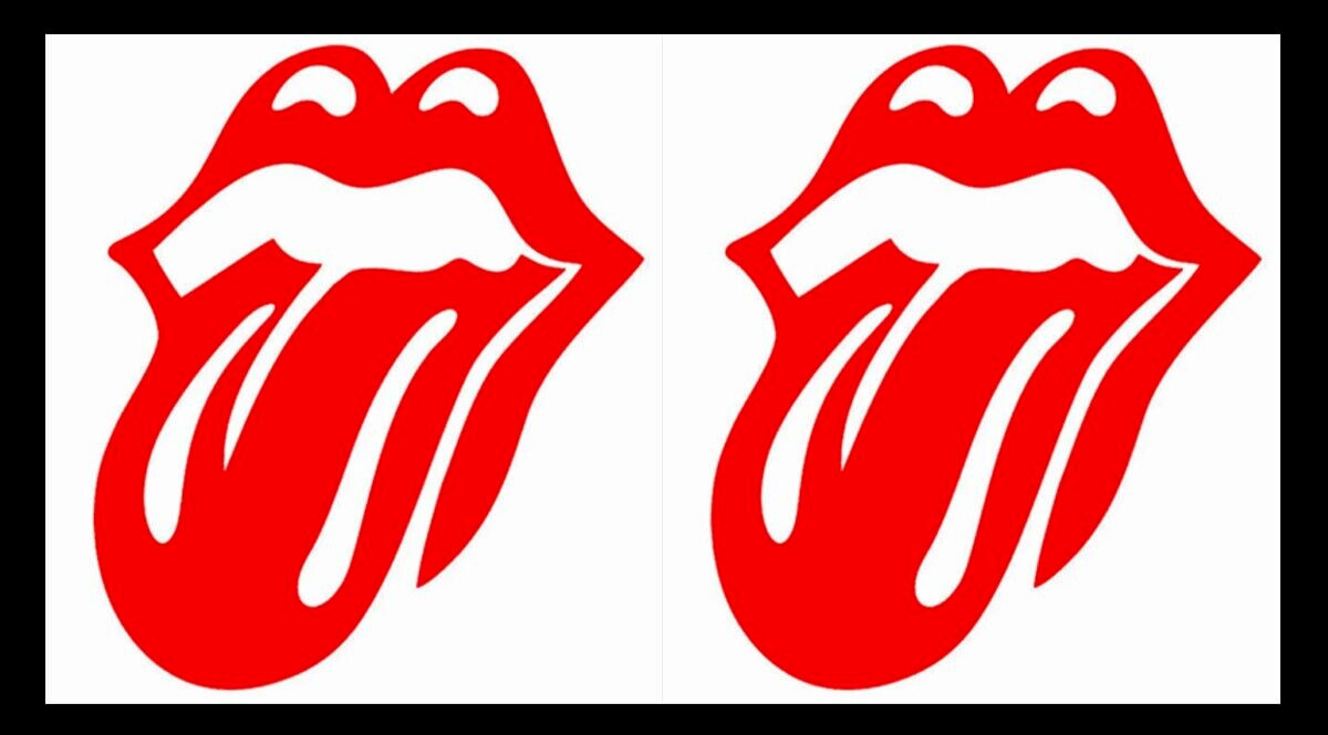 The Rolling Stones Tongue Music Red vinyl decal Car Truck Window Laptop Tablet