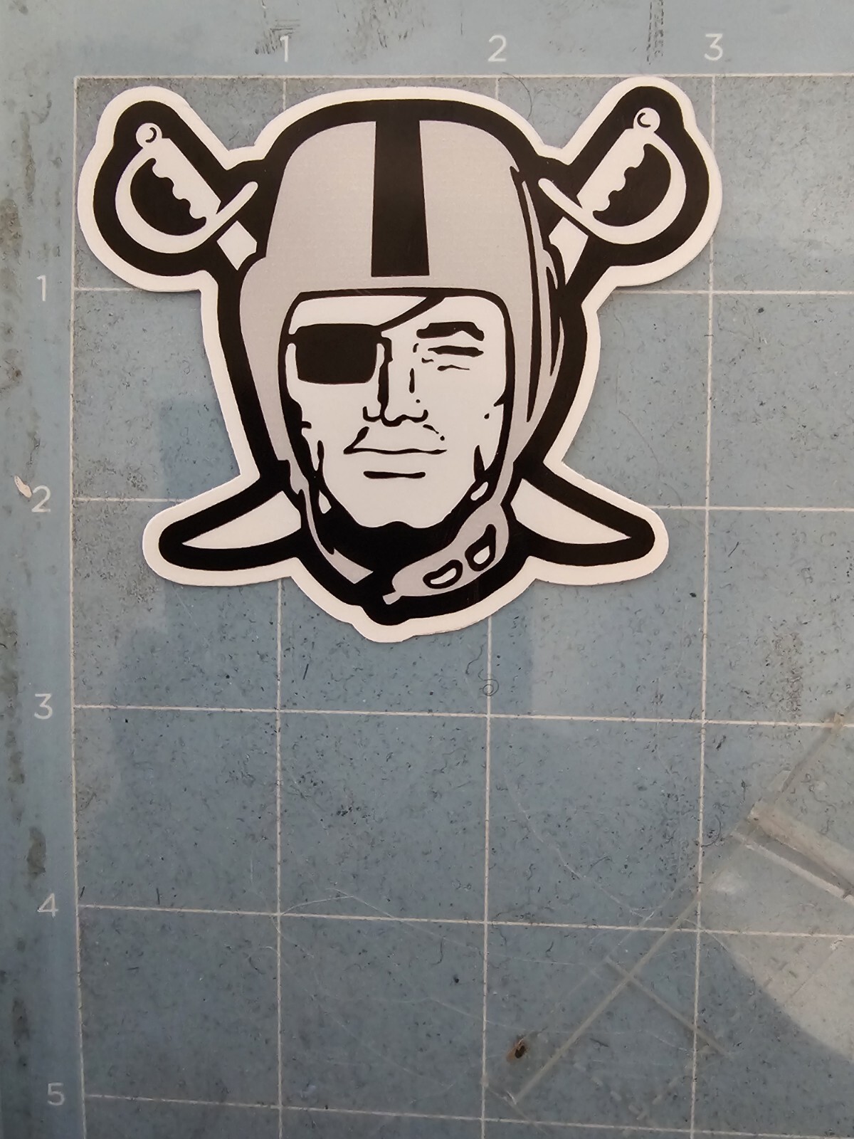 Oakland Raiders Vinyl Sticker Logo