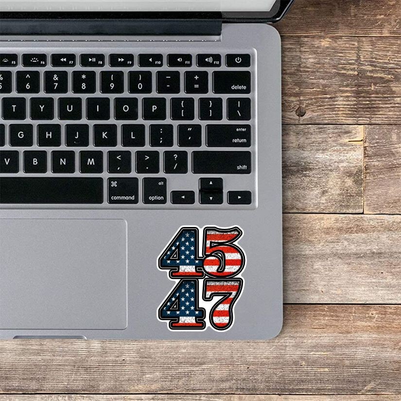 Trump 45 47 Presidency Precision Cut Decal