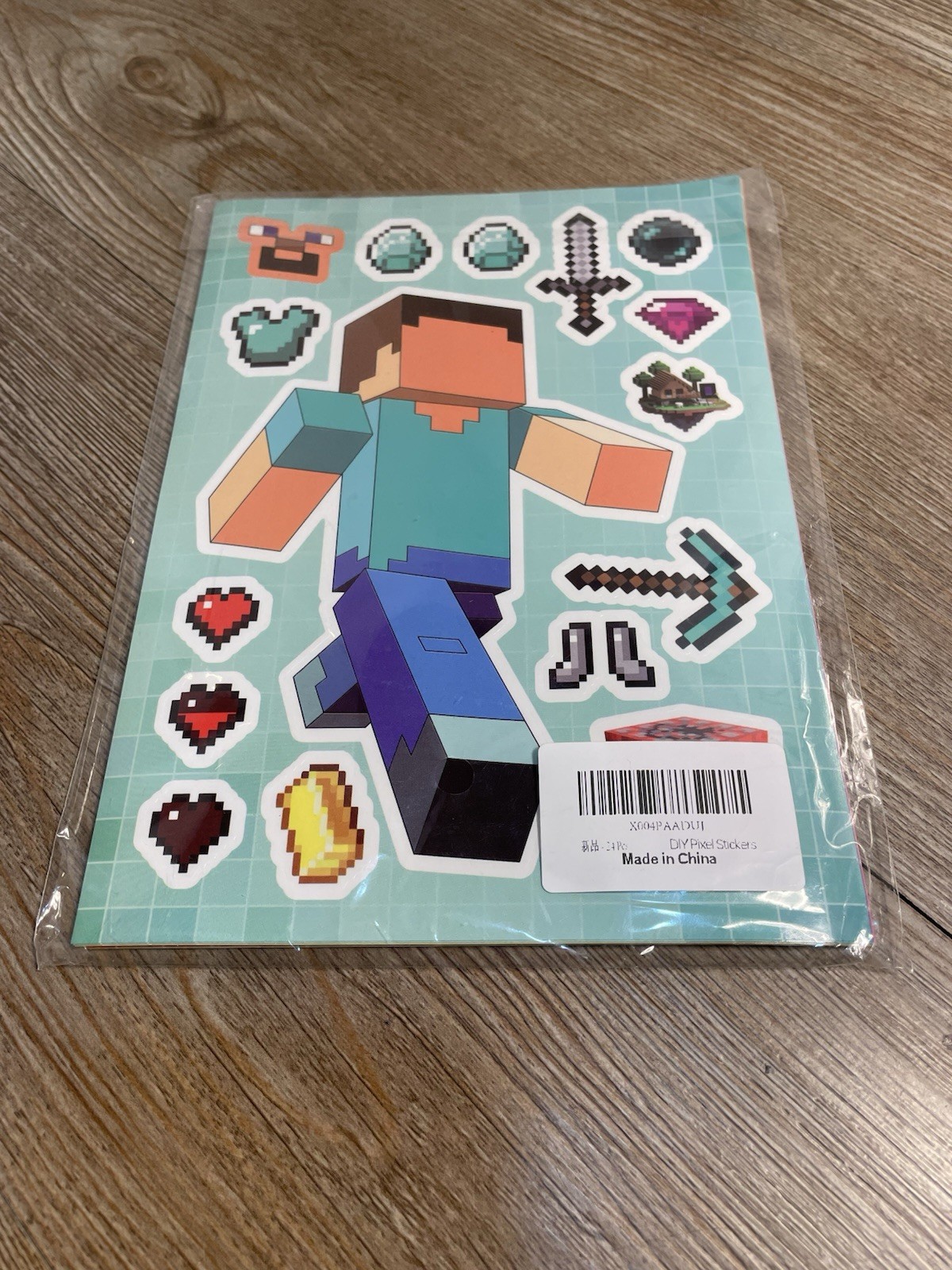 Minecraft Stickers Sealed Pack – Multiple Pages