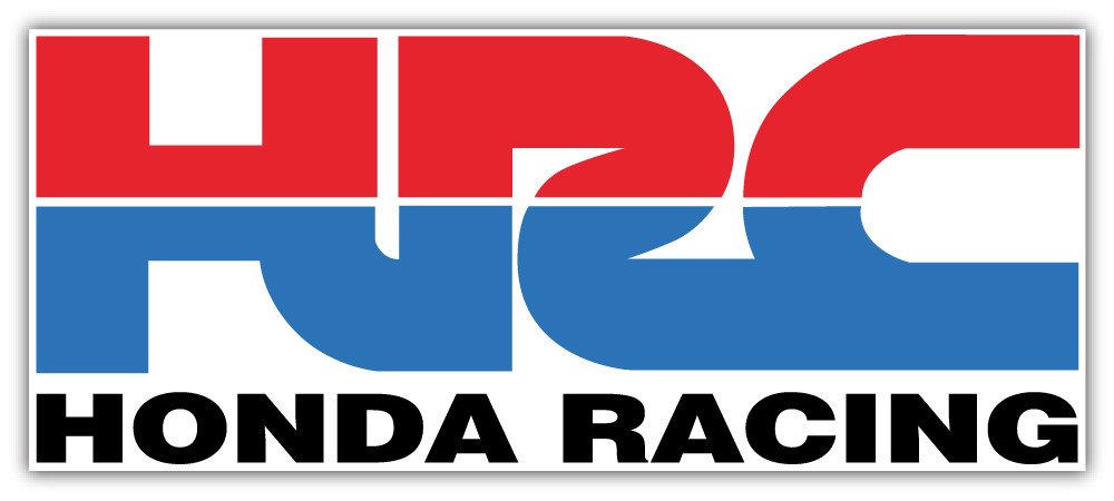 HRC Honda Car Bumper Sticker Decal – 9», 12» or 14»