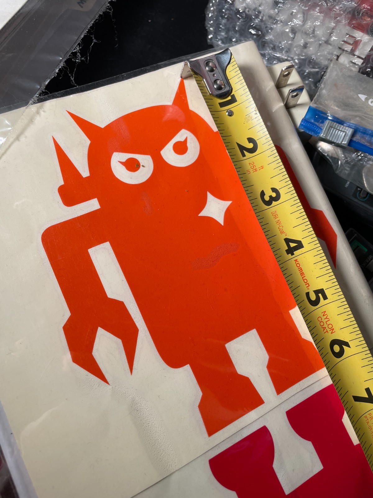 Blik Wall Giant Robot Re-Stik Self Adhesive Movable Wall Decals