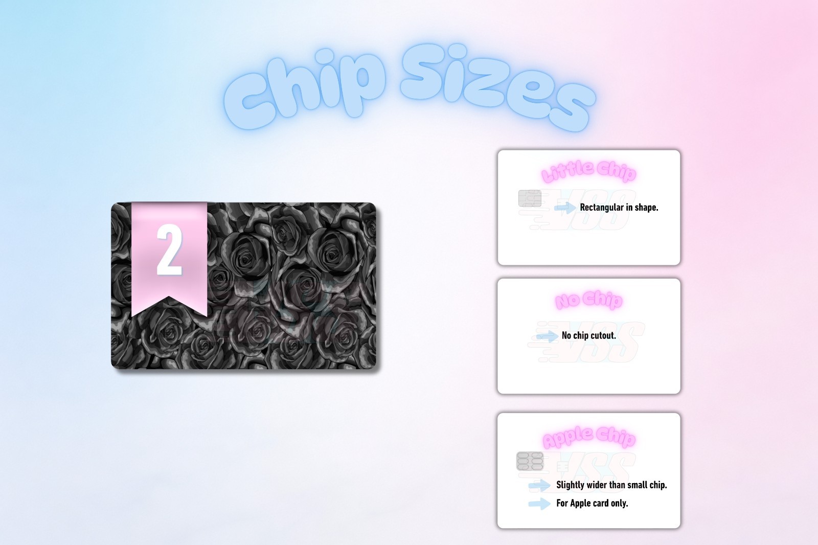 3‑Pack Floral Inspired Card Skins –Vinyl Credit & Debit Card Covers | Durable