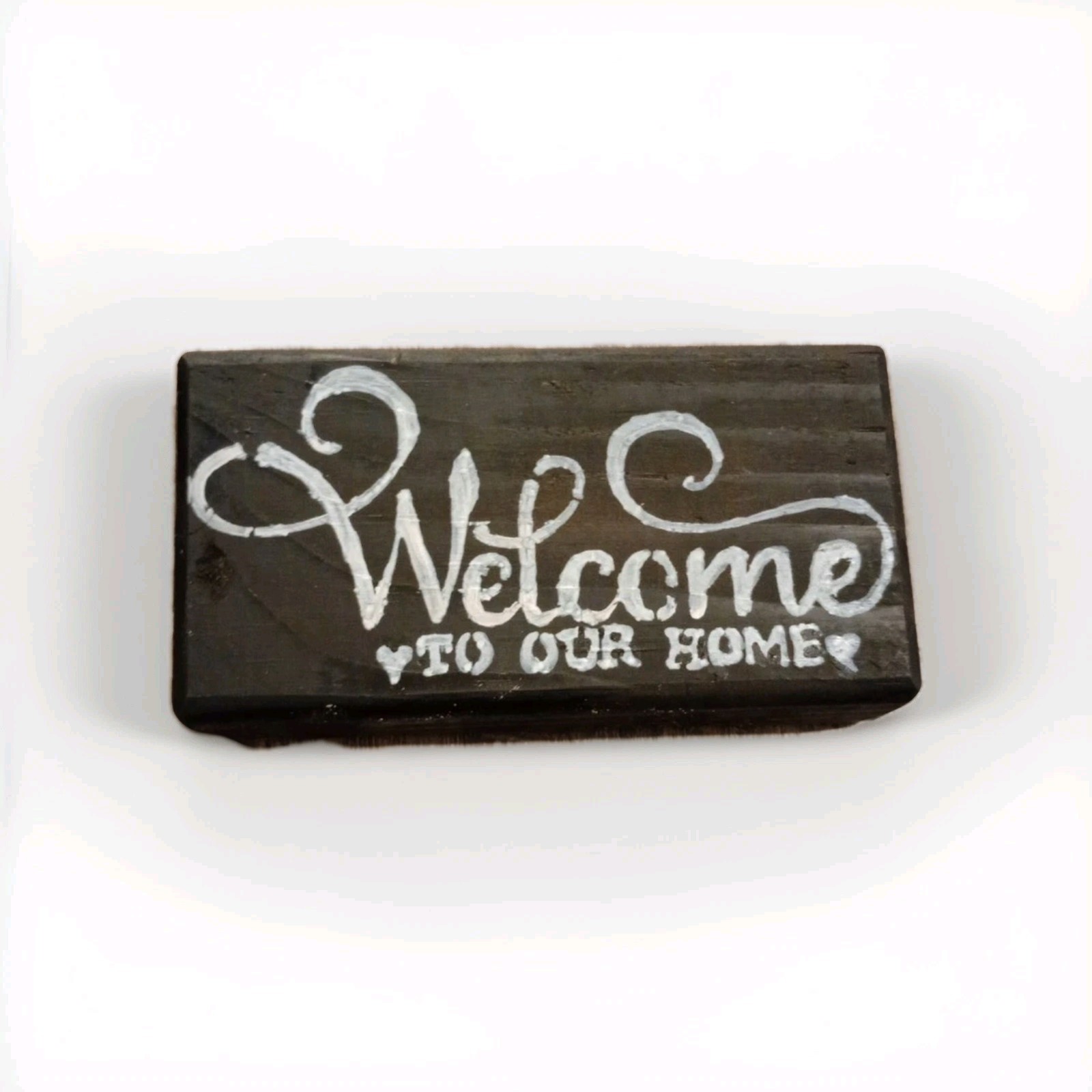 Handmade Wooden Home Decor Sign Rustic Welcome To Our Home Decor Sign Farmhouse