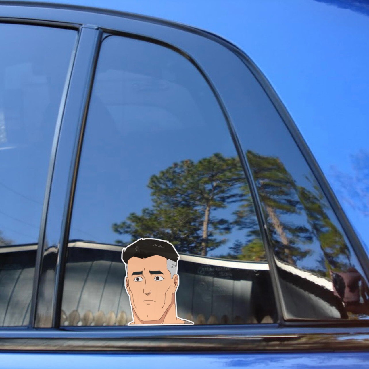 Omni Man Invincible «Pretty Sure» vinyl decal sticker