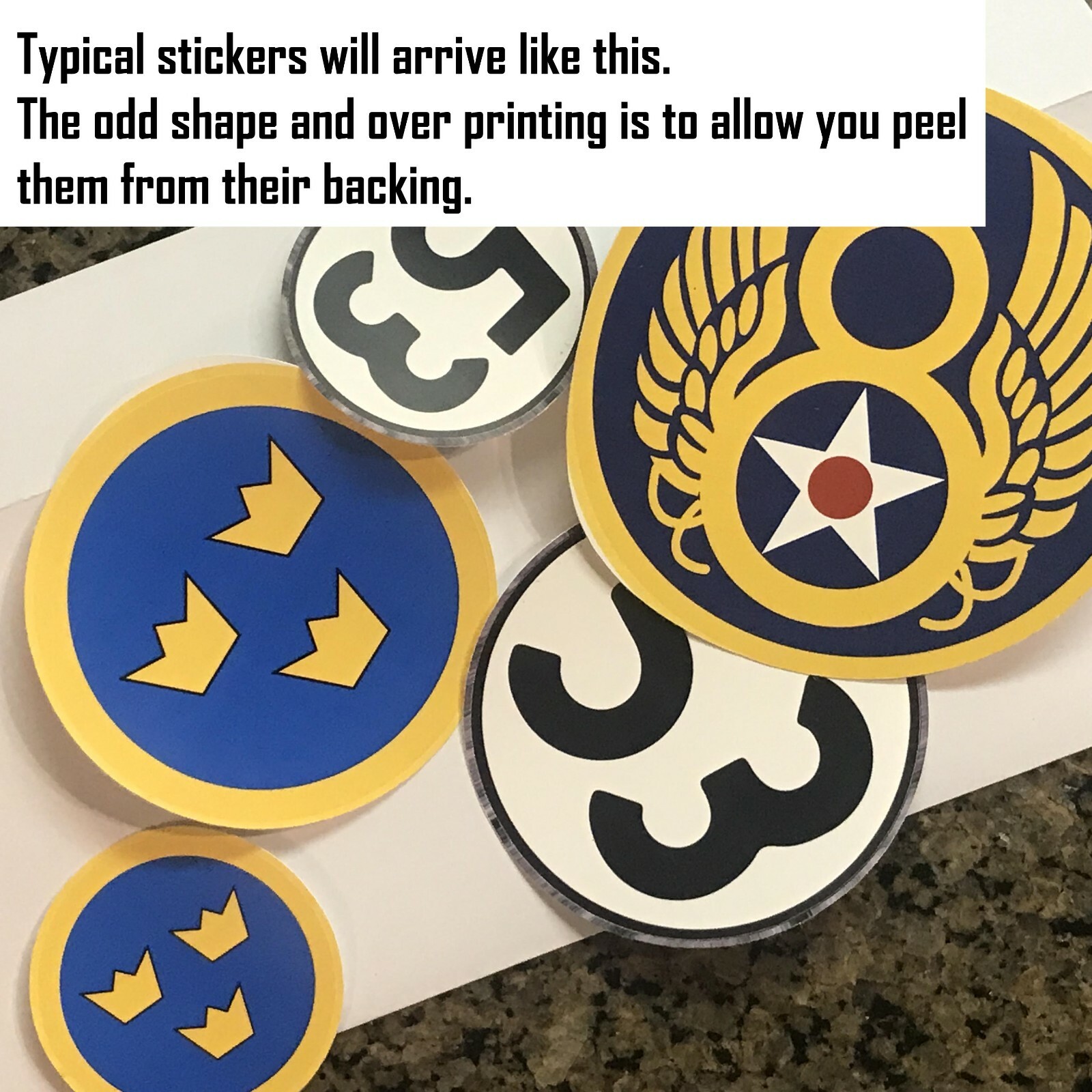 8 China roundel WW2 decals 2×1″+2″+3″+4″ stickers. ROC Taiwan Chinese Air Force