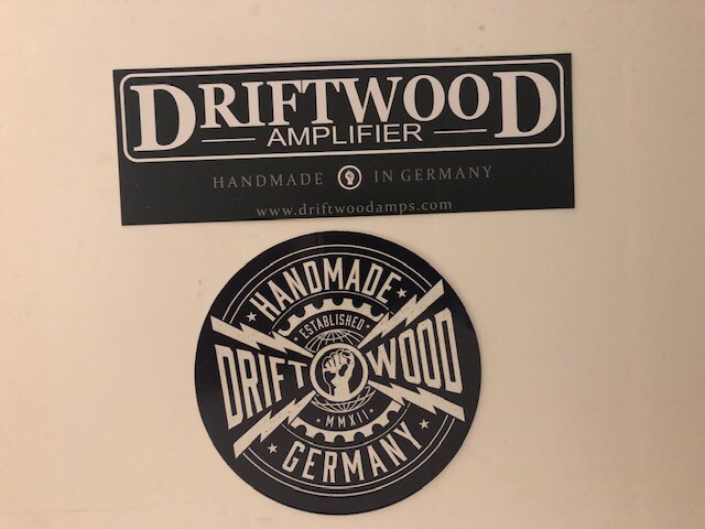 DRIFTWOOD AMPS OEM 2PC STICKER SET