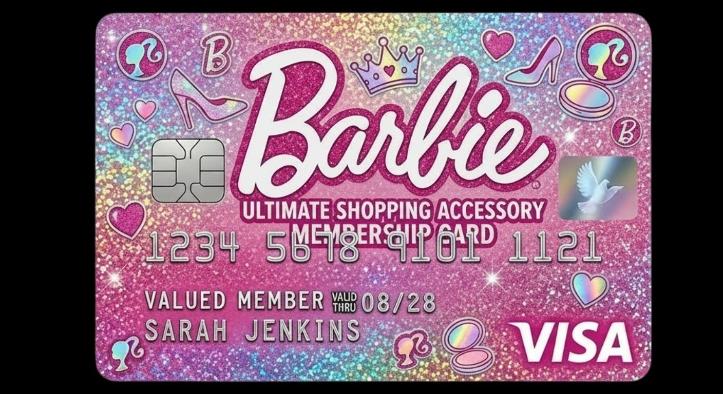 Barbie Credit Card Skin