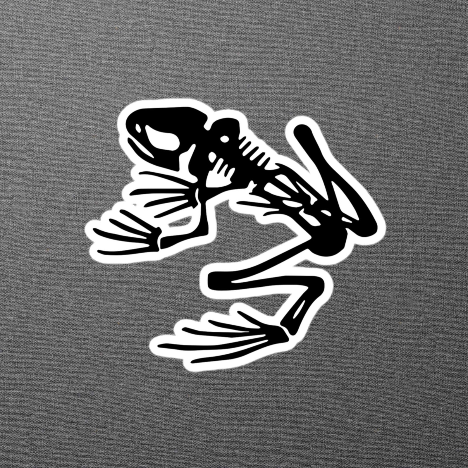 Navy Seals DEVGRU US Seal Team Frog Skeleton Sticker, 4″ Length